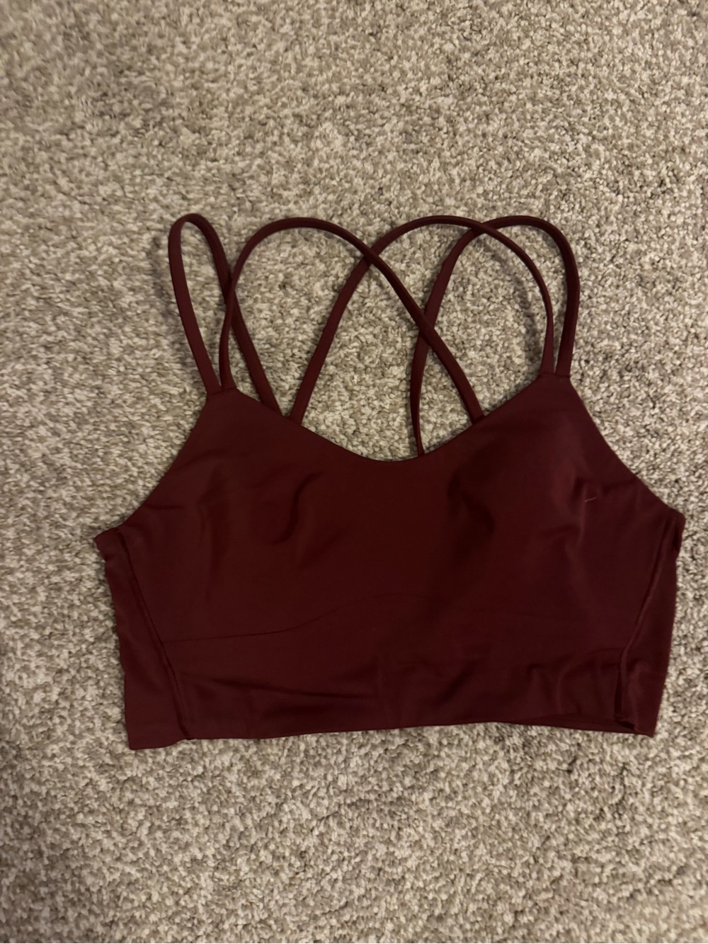 Lululemon Like A Cloud Bra - Burgundy